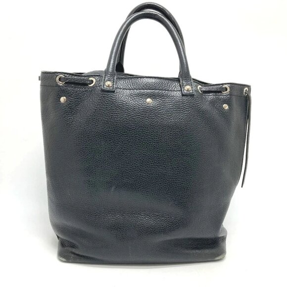 LOUIS VUITTON M95252 Tobago T & B Shoe bag Tote Bag Leather Black - Picture 1 of 13
